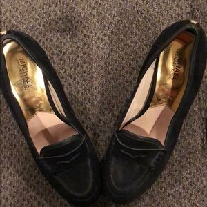 Michael Kors Black Suede with rubber sole